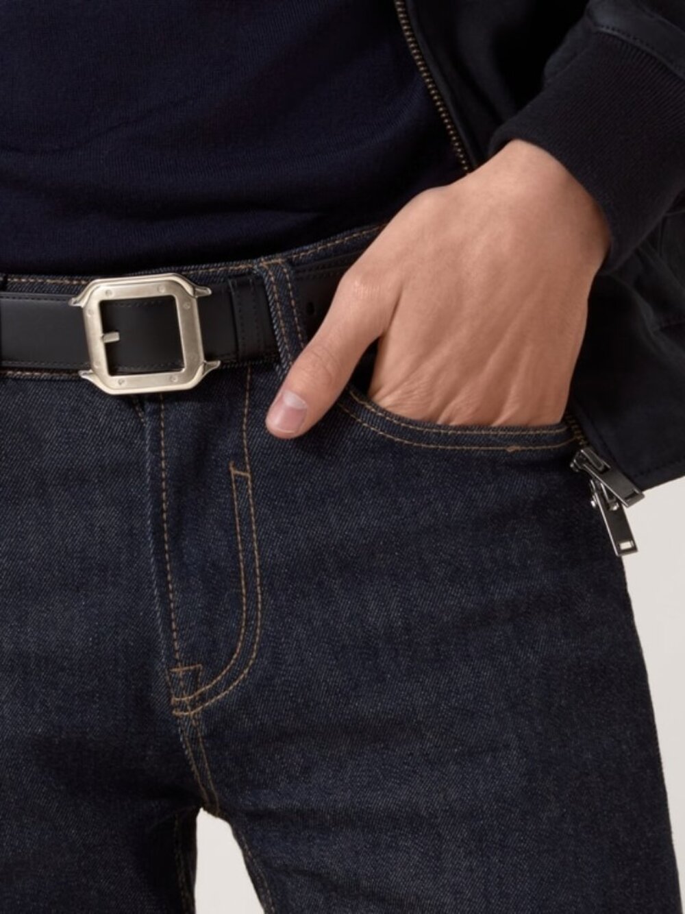 CARTIER REVERSIBLE BELT "Santos de Cartier"